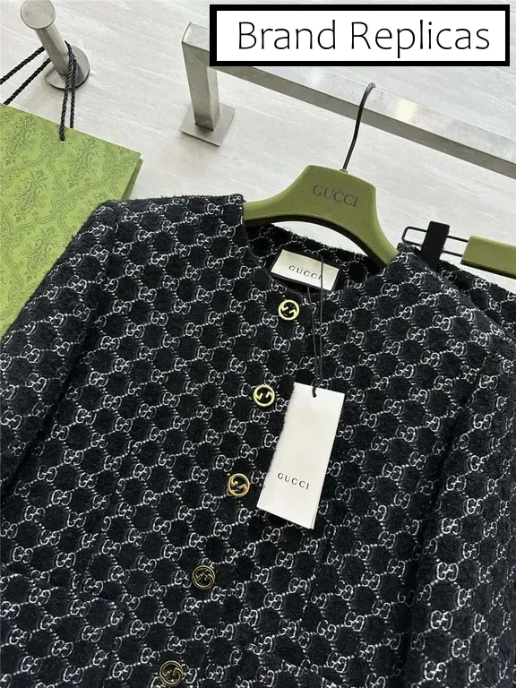 Gucci woven tweed suit